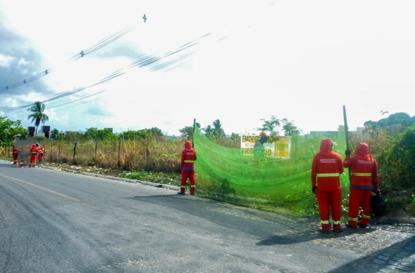 Emlur realiza serviços de zeladoria em nove bairros e vias da Perimetral Sul e Geisel