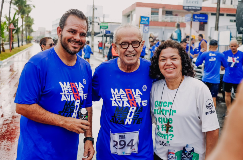  Prefeito Cícero participa da 1ª Corrida da Imaculada e destaca João Pessoa como cidade do esporte saudável e da fé