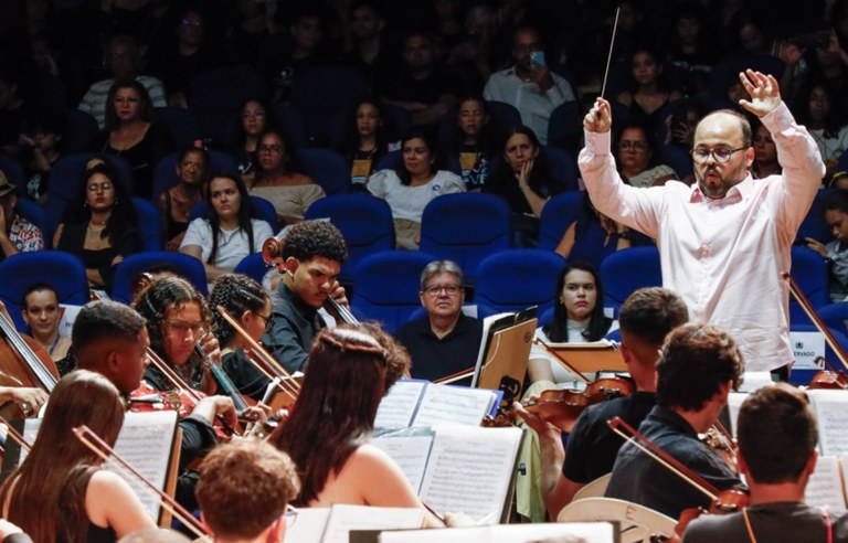  Governador João prestigia Grande Concerto do Prima e destaca importância do Programa na inclusão social