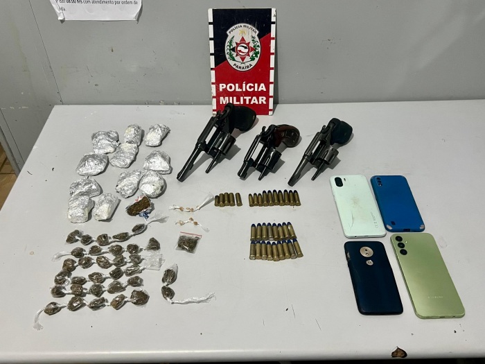  Ação da Polícia Militar no litoral norte da PB resulta em apreensão de armamentos e prisões de criminosos