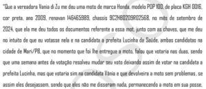 Prefeita de Mari pode ter mandato cassado por suposta compra de votos