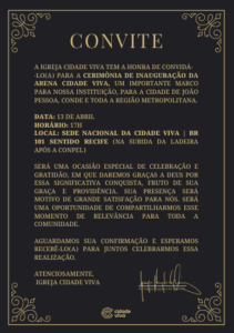 Arena Cidade Viva será inaugurada neste domingo com encontro de igrejas; veja fotos