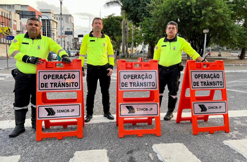  Semob-JP prepara operação especial de trânsito para celebrações religiosas e culturais