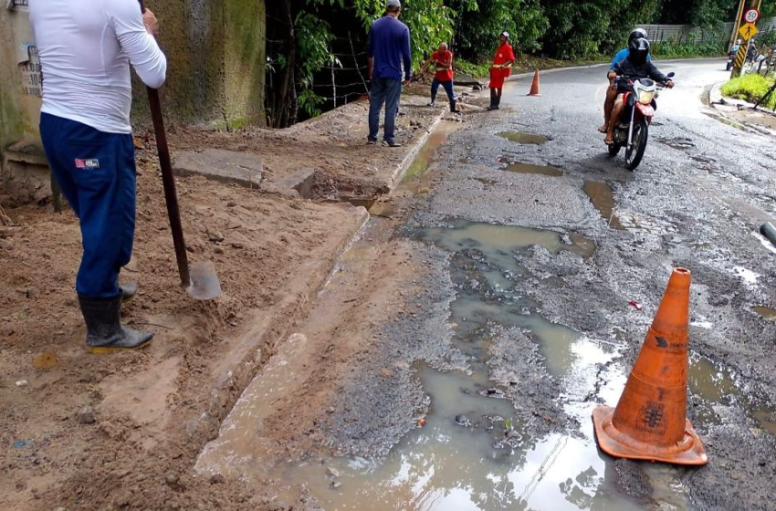  Mais de 40 bairros de João Pessoa recebem ações de infraestrutura da Seinfra