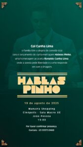  Curta “Habeas Pinho” leva a vida e obra de Ronaldo Cunha Lima às telas dos cinemas pessoenses