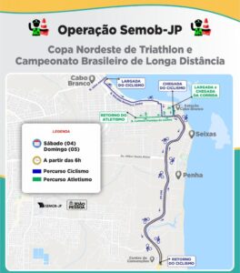  Semob-JP garante segurança viária durante eventos esportivos neste domingo