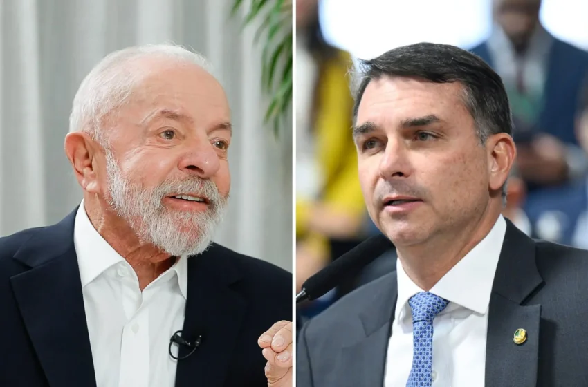  PoderData/Aya aponta empate técnico entre Lula e Flávio no 1º turno; veja números